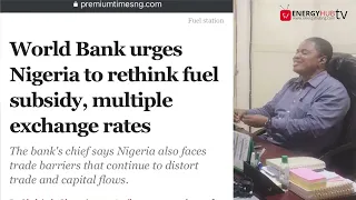 Understanding Fuel Subsidy, the Refining Sector and the #NigerianEconomy