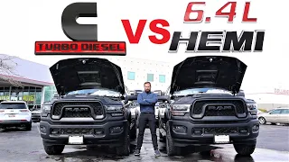 2023 Ram HD 6.4L Hemi VS 2023 Ram HD 6.7L Cummins: Is The Diesel Really Better?