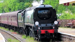 Heritage Steam Trains in the UK - May & June, 2022