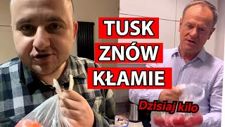 SPRAWDZAM TUSKA! Znów kłamie o cenach!