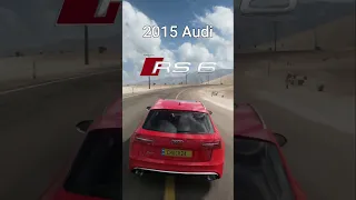 Audi RS6 evolution in Forza horizon 5 updated