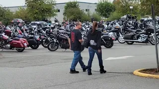 1500 roll for Hells Angel funeral