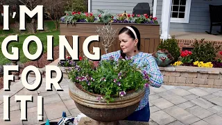 Transforming the Patio with Colorful Spring Flowers