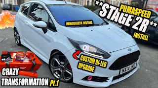 CHRISTMAS SPECIAL Pt.1: Transforming my Stolen Ford Fiesta ST into a STAGE 2 BEAST