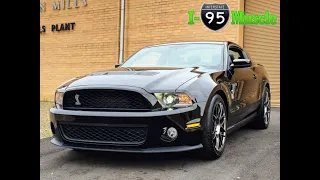 4,472 Mile 2011 Ford Mustang Shelby GT500 SVT Performance Package at I-95 Muscle