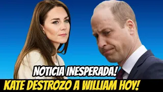 KATE MIDDLETON LANZA Una NOTICIA Que DESTROZA POR COMPLETO al PRÍNCIPE WILLIAM! CONMUEVE a TODOS!