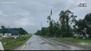 Elsa's aftermath: Tornado damage across Jacksonville