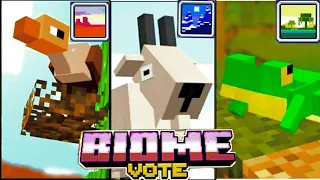 MINECRAFT NEW UPDATE  [ BIOME VOTE ]