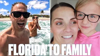 FOND FAREWELL FOLLOWING FUN-FILLED UNFORGETTABLE FEW HOURS IN FLORIDA | FLYING HOME TO FAMILY