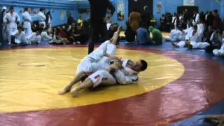 Станислав Сухоруков ("Gracie Barra" Харьков) 1я схватка. Kharkov Open 2014.