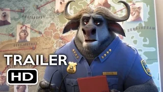 Zootopia Official Trailer #2 (2016) Jason Bateman Disney Animated Movie HD