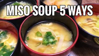 5 Miso Soup Recipes Anyone Can Make