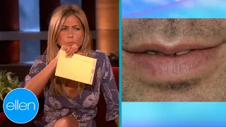 Jennifer Aniston Never Forgets a Kiss (Season 7) | Ellen