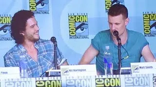 Kit Harington and Matt Smith Comic Con 2013 - Full Panel