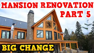 RENOVATING AN ABANDONED LOG CABIN MANSION PART 5