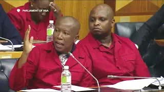 Julius Malema Telling Committee On Land Reform What EFF Wants!