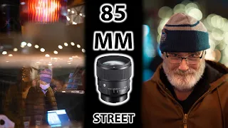 85mm NIGHT STREET Photography. I'm Back or Whatever.