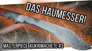 Kukri Machete im Hacktest und Finish: Die "Kukete" wird fertig :D Kukrimachete #3