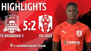 FC KRASNODAR 5-2 FDC VISTA | FRIENDLY GAME | HIGHLIGHTS