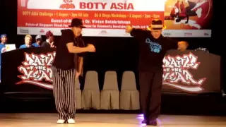 GoGo Brothers Locking Showcase at BOTY 2009