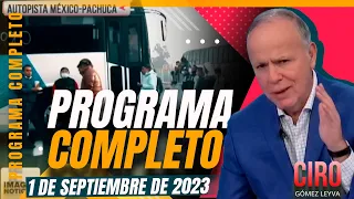 Reaprenden a fiscal de Morelos, Uriel Carmona | Ciro | Programa Completo 1/septiembre/2023