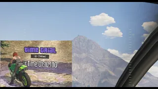 Time Trial Up Chiliad with Bati 801 rr  [ GTA 5 Online ]