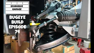 How to install the Sprite's front springs with the suspension in place. Bugeye Build Episode 74