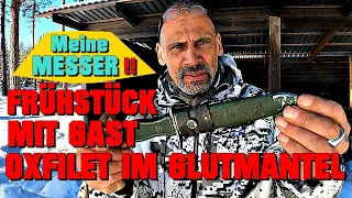 Frühstück mit Gast - MEINE MESSER!!!!! (mit Message!!!)