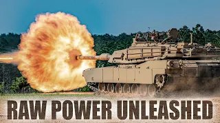 Battlefield Titans: M1A2 Abrams Tank Live-Fire - Raw Power Unleashed