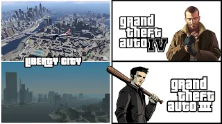 GTA 3 vs GTA IV - Liberty City Comparison
