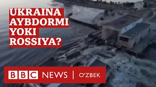 Янгиликлар: Россия Украинадан қўрқдими - йирик тўғон портлади... Rossiya Ukraina Yangiliklar BBC