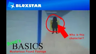 Baldi's Basics Mysterious Found Footage | Unknown Character