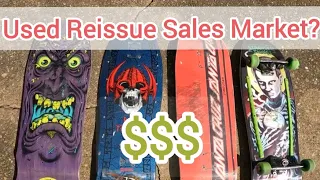 Thoughts on Selling or Trading Used Powell Peralta and Santa Cruz  Reissue Skateboard Decks.
