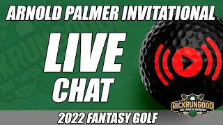 Arnold Palmer Invitational LIVE CHAT! DFS Golf Ownership, Weather, Q&A