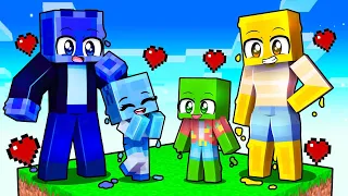 Adopted by SLIME FAMILY in Minecraft!