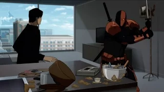 Teen Titans: The Judas Contract - Dick Grayson Vs  Deathstroke [4K 60fps]