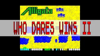 Who Dares Wins II. ZX Spectrum. Прохождение