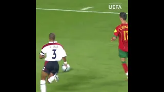 Cristiano Ronaldo vs ashley Cole Euro 2004
