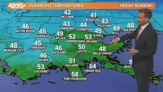 New Orleans Weather: Beautiful weather heading into the weekend