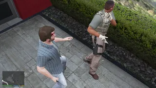 GTA 5 - Devin Weston's House Shootout + Six Star Escape