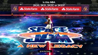 LeBron James Space Jam Court