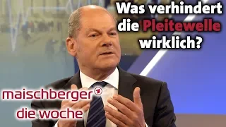 Bundesfinanzminister Olaf Scholz bei maischberger. die woche 29.04.2020