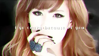 t-ara - i go crazy because of you (slowed + reverb)