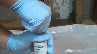 Fast-Set Polyurethane Concrete Crack Injection In a Basement Wall