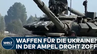 KONFLIKT MIT RUSSLAND: Ukraine fordert Waffen von Deutschland - Strack-Zimmermann reicht die Hand