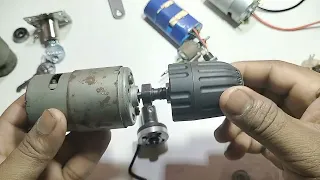 unbelievable 😯#775_dc_motor '775 motor drill chuck fitting