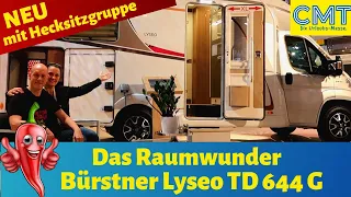 Wohnmobil-RAUMWUNDER Bürstner Lyseo Harmony line TD644 G 🤩Teilintegriert mit Hecksitzgruppe VLOG#69