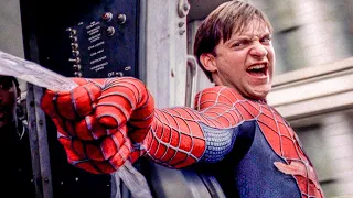 Peter Stops A Train Crash | Spider-Man 2 (Tobey Maguire)