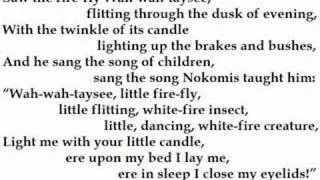 "Hiawatha's Childhood" by Henry Wadsworth Longfellow (read by Tom O'Bedlam)