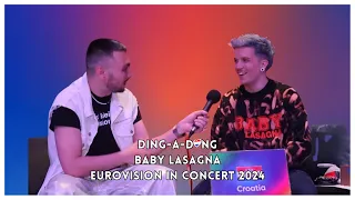Interview with Baby Lasagna (Croatia) - Eurovision 2024 at Eurovision in Concert
